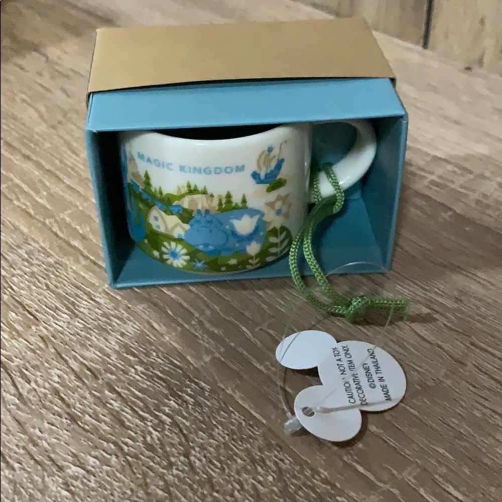 Disney magic kingdom ornament!!